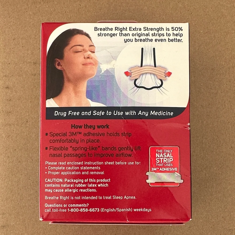Extra Strength Tan Nasal Strips - 72 Count